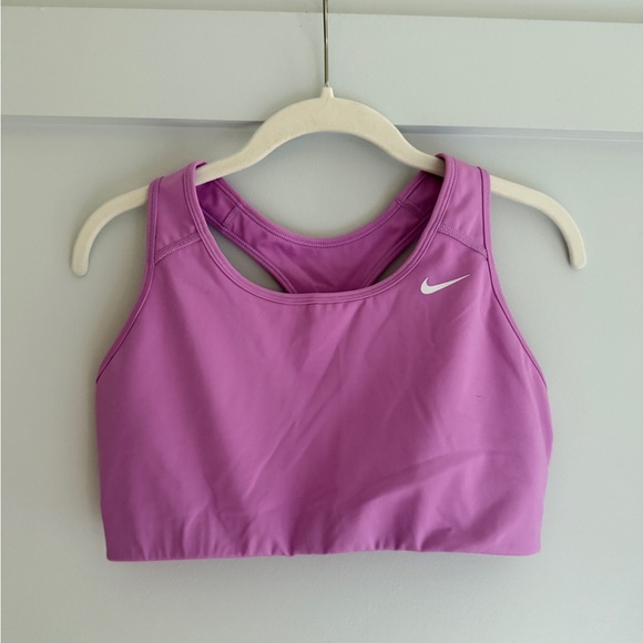 Nike Lavender Dri-FIT Sports Bra - Picture 1 of 4